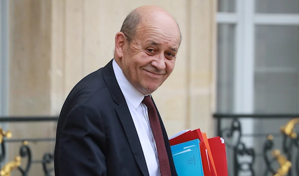 French FM Jean-Yves Le Drian.