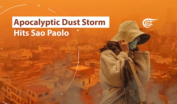 Dust Storm Hit Brazil