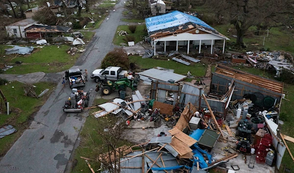 Aftermath of Hurricane Ida in Louisiana