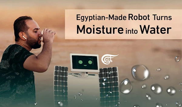 Egyptian-Made Robot Turns Moisture into Water