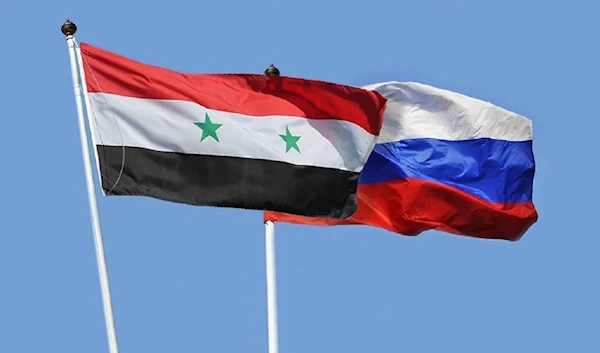 Joint Russian-Syrian military exercises in Syrian desert