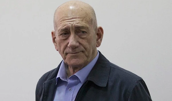 Former Israeli occupation Prime Minister Ehud Olmert