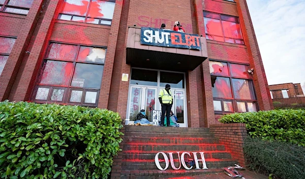 Elbit Ferranti's weapons factory in Oldham, UK, has been forced to shut down.