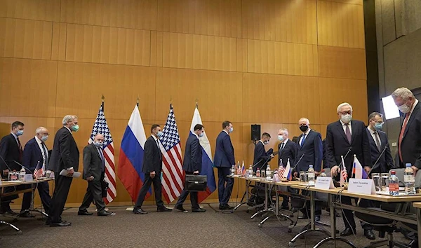 Russian-US talks on security guarantees in Geneva.