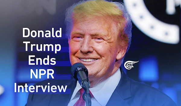 Donald Trump ends NPR interview after being pressed on his election lies