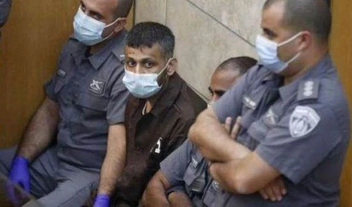 Prisoner Mohammad al-Arida, who is still kept in solitary confinement