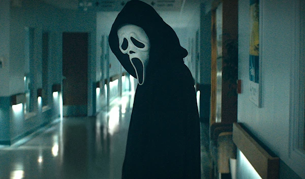 Ghostface in Paramount Pictures and Spyglass Media Group's "Scream"