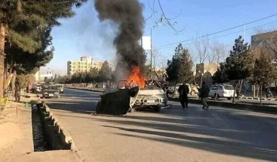 Eyewitnesses reported an explosion in Kabul