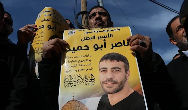 Palestinian prisoners announce hunger strike in support of Abu Hamid