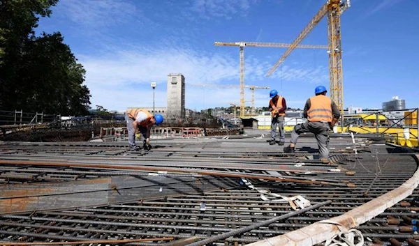 Construction in Stuttgart, Germany. (photo: AFP)