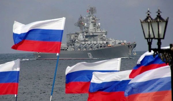 Russia conducts naval maneuvers to repel a hypothetical attack in the Baltic Sea