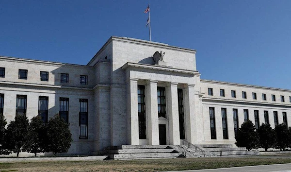 Federal Reserve Board building on Constitution Avenue in Washington, March 19, 2019. (Reuters)