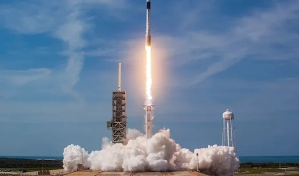 An image of SpaceX’s Falcon 9 Block 5 on its inaugural flight. (SpaceX)