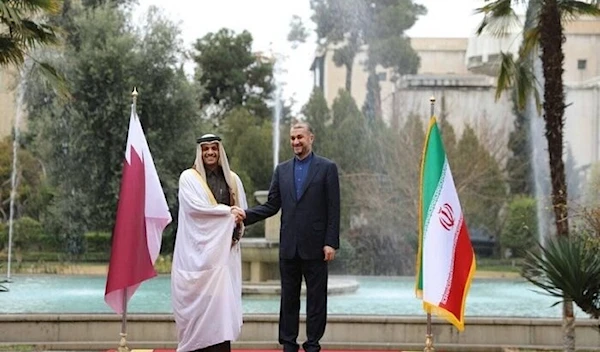 Qatari foreign Minister meets AmirAbdollahian in Tehran