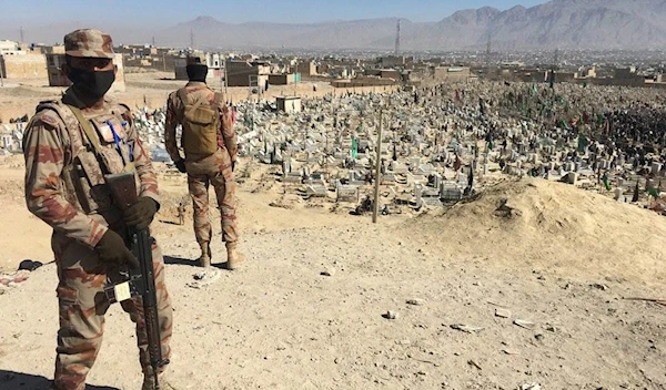 Pakistani Army troops in Quetta, Balochistan province, Pakistan (EPA-EFE)