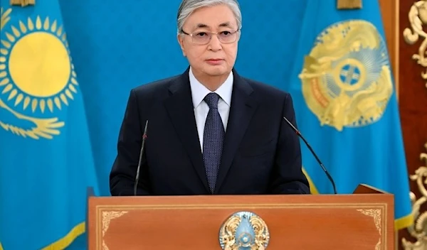 Kazakh President Kassym-Jomart Tokayev