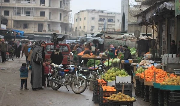 Street vendors have been banned from working...the ones that are left have ties with Al-Jolani's group