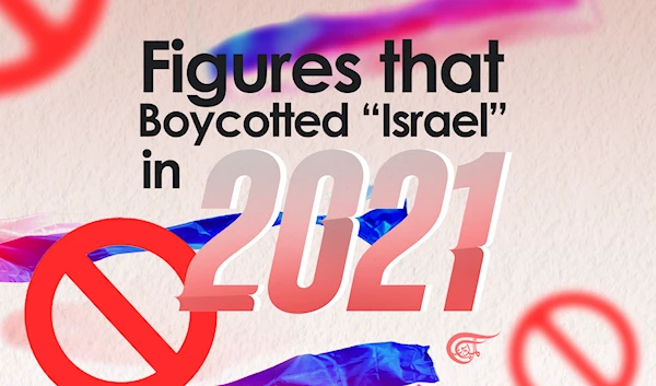 Figures that Boycotted “Israel” in 2021