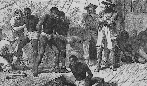 Slavery in the US, 400 years ago.