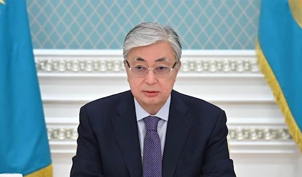 Kazakhstan's President Kassym-Jomart Tokayev