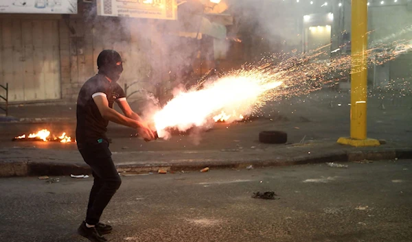 The confrontations took place after the Palestinian authority arrested the son of Freedom Tunnel prisoner Zakaria Al-Zubaidi's son