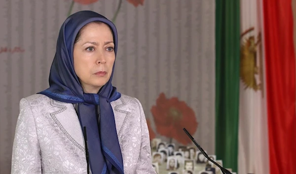 The leader of the MEK organization, Maryam Rajavi