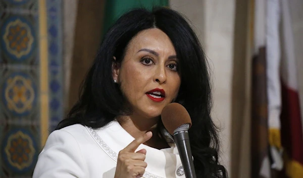 Former LA City council president Nury Martinez (Los Angeles Times)