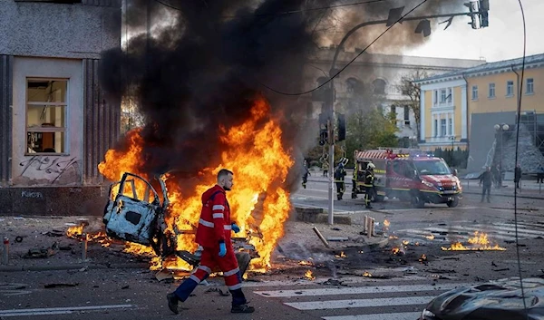 Explosive device detonates at central market's entrance in Melitopol