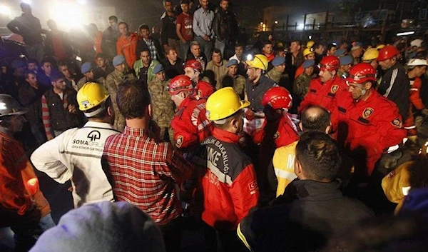 Nearly 50 trapped under rubble after a coal mine exploded in Turkey