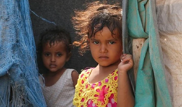 Displaced children from Taiz. UNICEF/Yemen/2018/Abdulhaleem