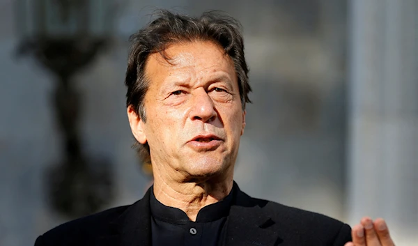 Ex-PM Khan.