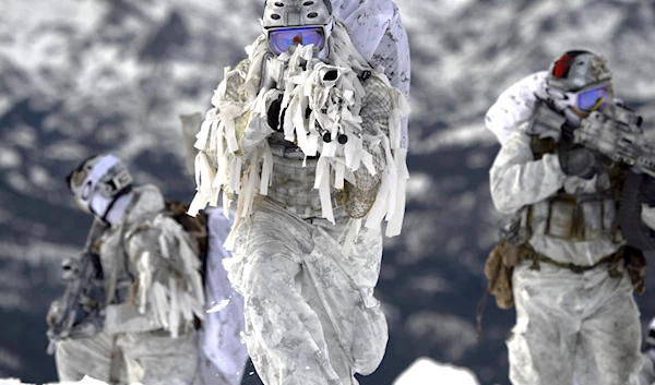 US soldiers in the Arctic region