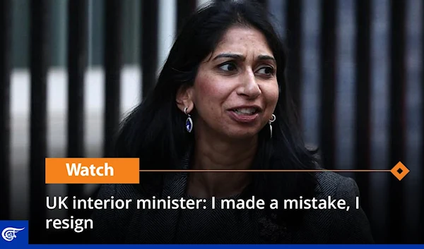 UK interior minister: I made a mistake, I resign