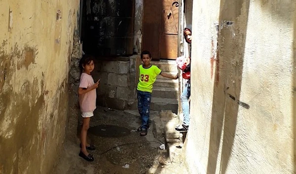 Children in Burj Barajneh refugee camp (Stephen McCloskey)