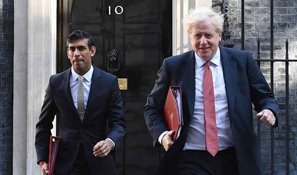 Rishi Sunak and Boris Johnson (The Independent)