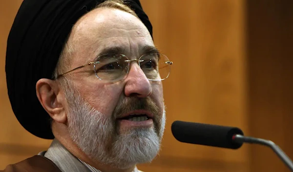 Former Iranian president Mohammad Khatami (AP)