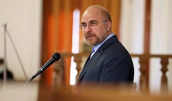 Iranian Parliament speaker Mohammad Bagher Ghalibaf