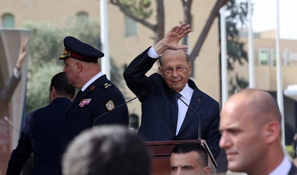 Aoun before leaving Baabda: Demarcation will give Lebanon en