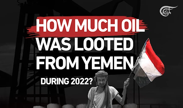 How much oil was looted from Yemen during 2022?