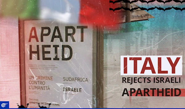 Italy rejects Israeli apartheid