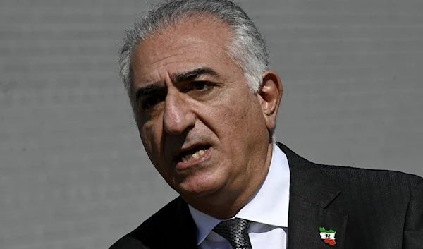 Reza Pahlavi, the son of the Shah of Iran, speaks during an interview in Washington, DC, September 27, 2022 (AFP)