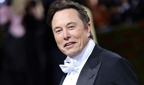 Billionaire Elon Musk attends The 2022 Met Gala