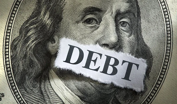 US national outstanding debt reached $31.1 trillion (Getty Images)