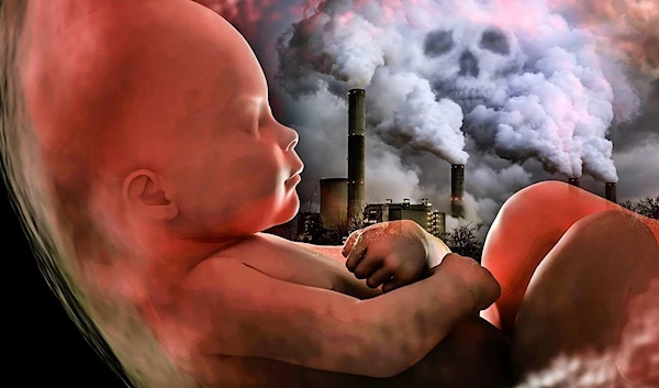 Particles from pollution are found in fetuses (YouTube)