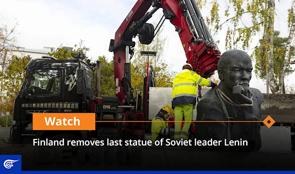 Finland removes last statue of Soviet leader Lenin