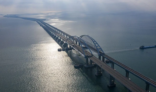 Train traffic on damaged Crimean bridge resumes