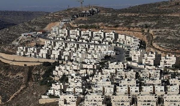 A view of “Givat Zeev”, an Israeli settlement in the occupied West Bank. (AFP)