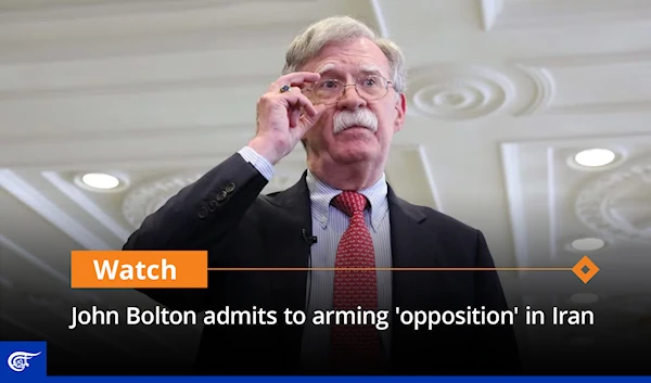 John Bolton admits to arming 'opposition' in Iran