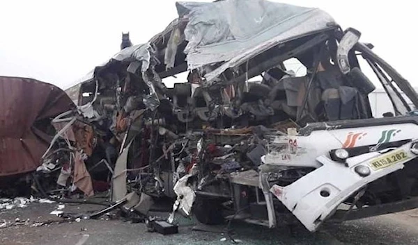 At least 19 killed in Egyptian minibus crash.