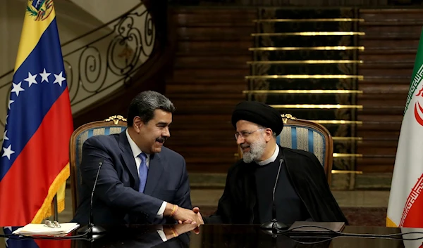 Venezuelan President Nicola Maduro and Iranian President Ebrahim Raisi.